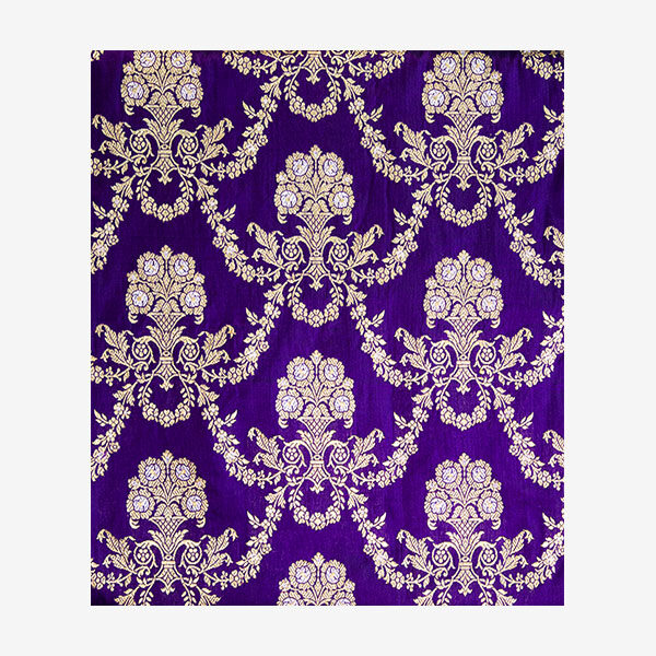 Handwoven-Silk-Saree-Purple-