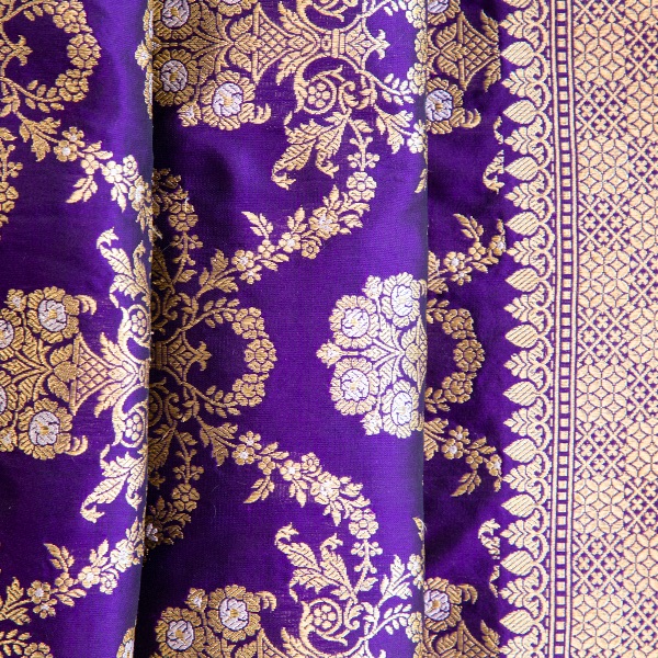 Handwoven-Silk-Saree-Purple